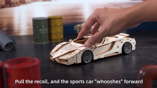 Amazon.com: MOCBURIKU 3D Wooden Puzzle Off-Road Car for Adults